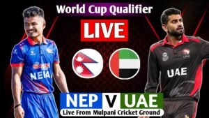NEPAL VS UAE LIVE HD