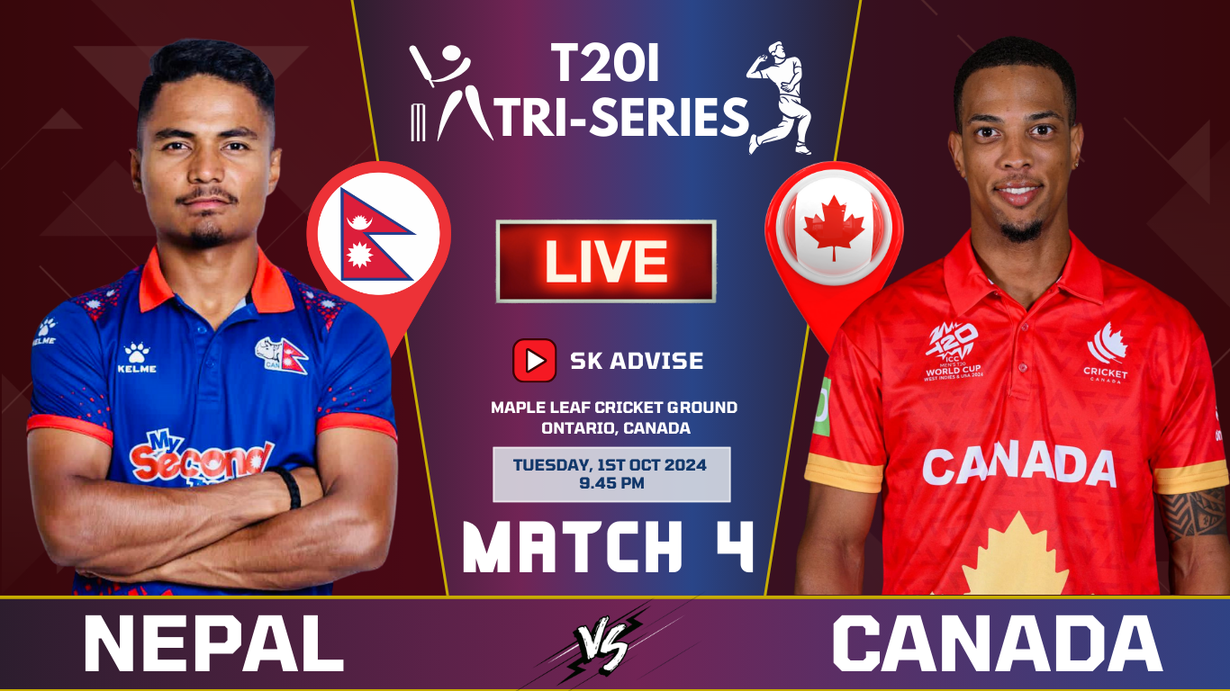 nepal vs canada t20i live